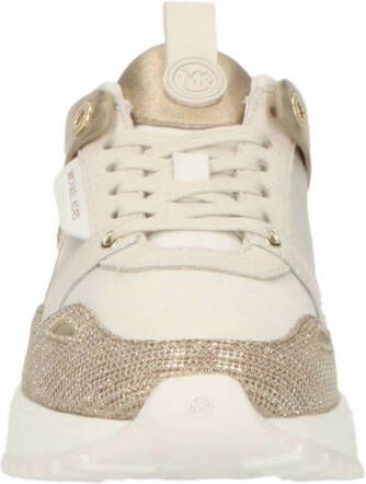 Michael Kors Theo sneakers goud