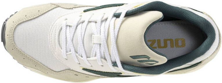 Mizuno Contender sneakers ecru groen zand