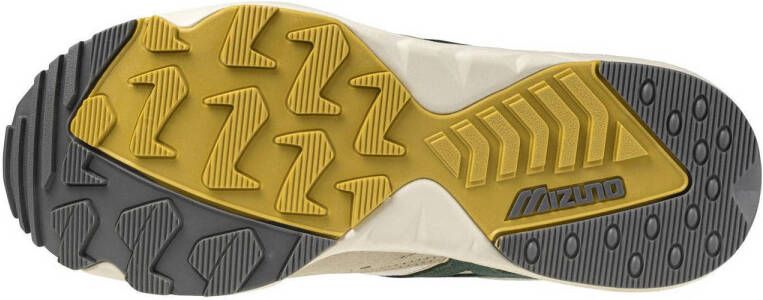 Mizuno Contender sneakers ecru groen zand