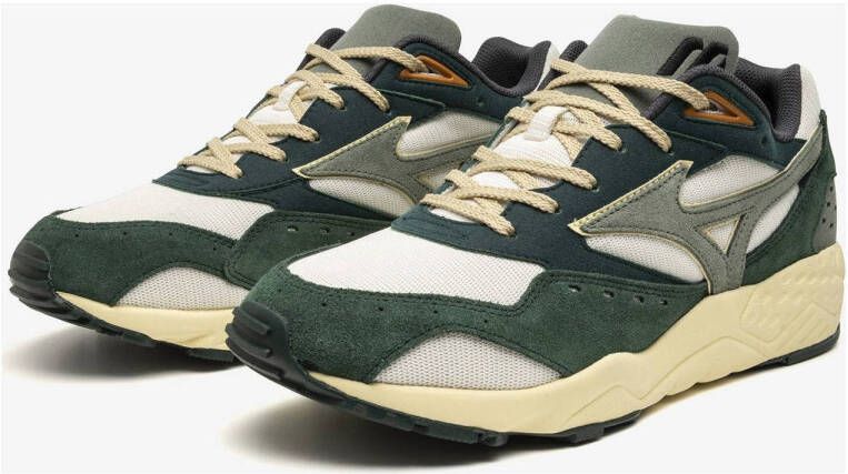 Mizuno Contender sneakers groen donkergroen beige
