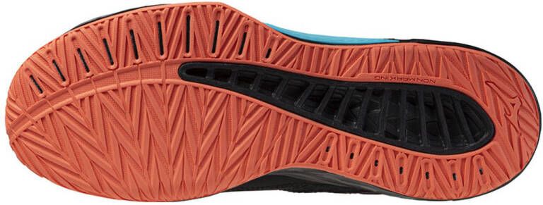 Mizuno Thunder Blade Z zaalsportschoenen zwart oranje