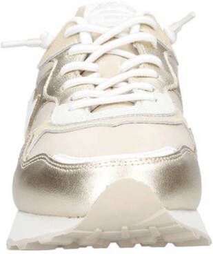 MRP 47 leren sneakers goud beige