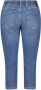 MS Mode aansluitend regular waist broek dark blue denim - Thumbnail 2