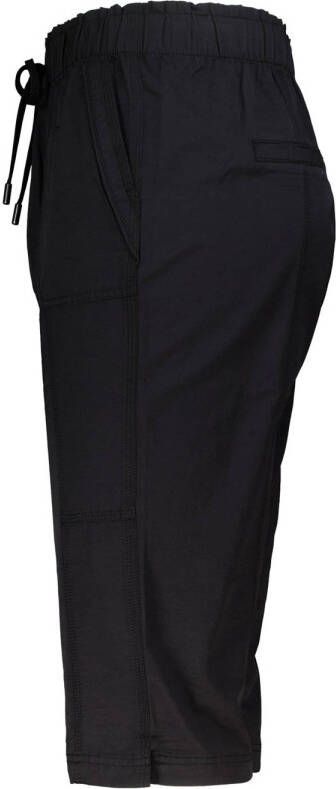 MS Mode straight regular waist broek zwart