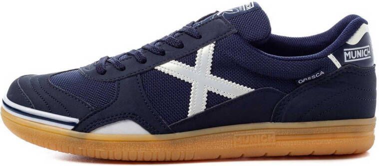 Munich Gresca Zaalvoetbalschoenen Donkerblauw