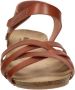 Mustang Bruine Sandaal Comfortabel Stijlvol Flexibel Brown Dames - Thumbnail 4