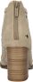 Mustang Beige geweven sandalette met rits Beige Dames - Thumbnail 3