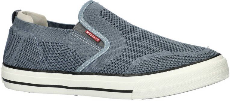 Mustang slip-on blauw