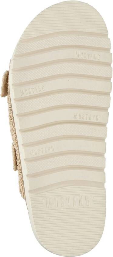 Mustang slippers beige