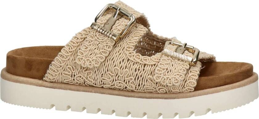 Mustang slippers beige