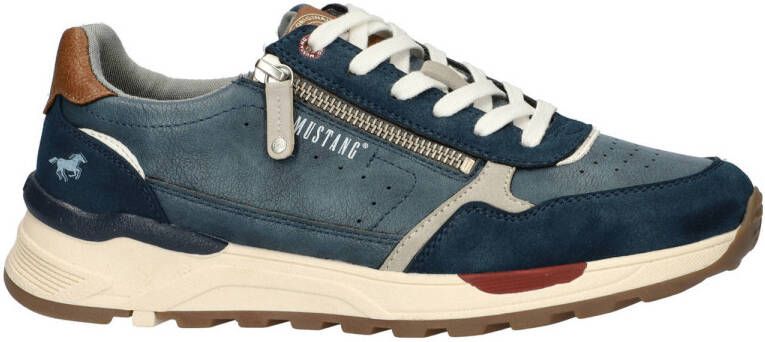 Mustang sneakers donkerblauw