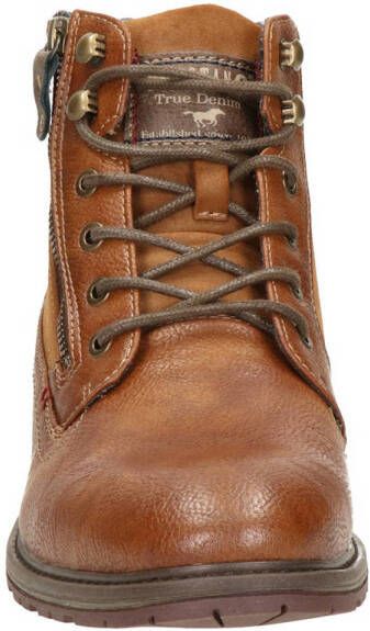 Mustang veterboots cognac