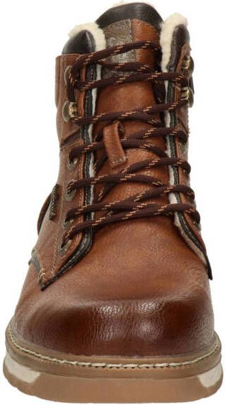 Mustang veterboots cognac