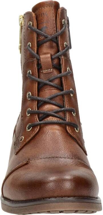 Mustang veterboots cognac