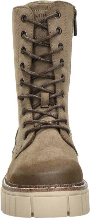 Mustang veterboots taupe