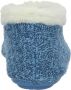 Nelson Home dames pantoffel Blauw - Thumbnail 4