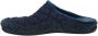 Nelson Home Nelson heren pantoffel Blauw - Thumbnail 2