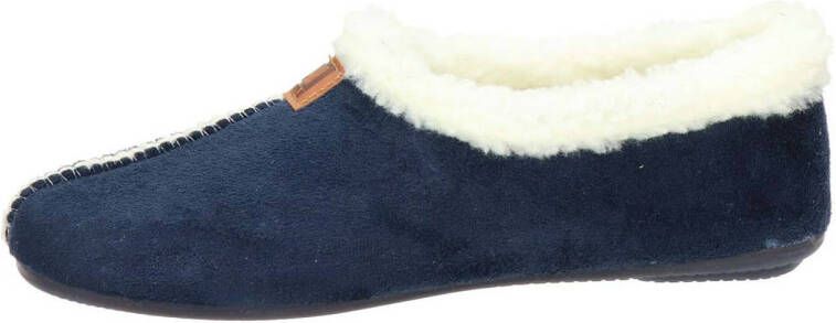 Nelson Home pantoffels donkerblauw