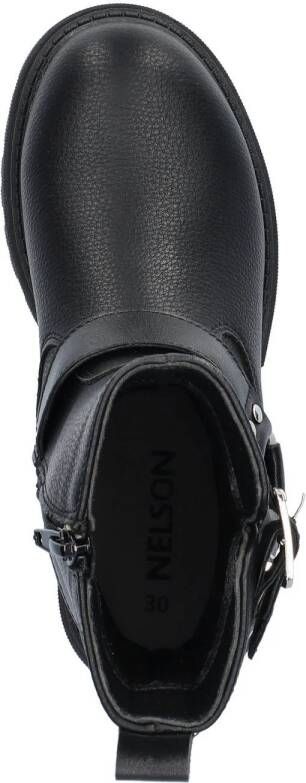 Nelson Kids bikerboots zwart