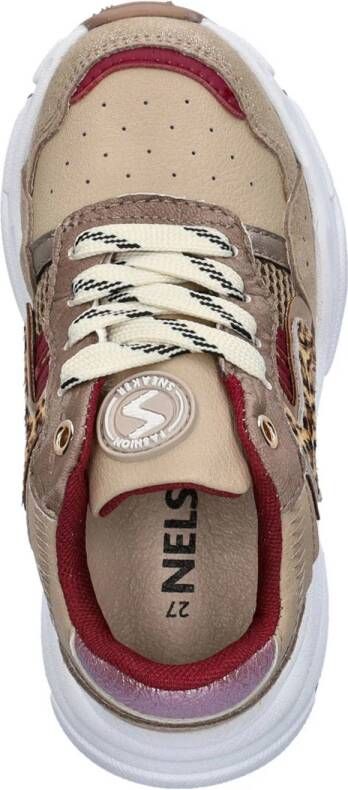 Nelson Kids chunky sneakers beige multi