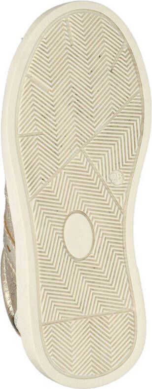 Nelson Kids leren sneakers goud