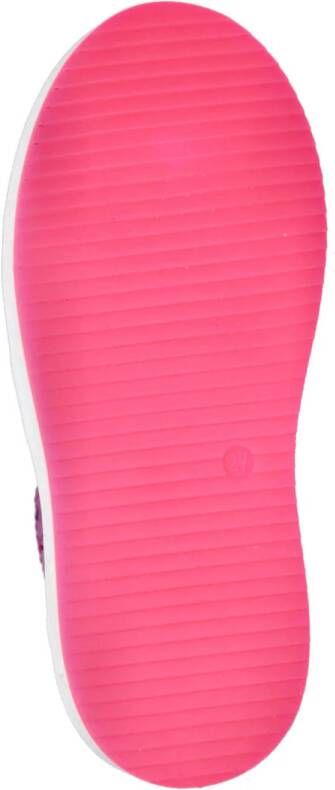 Nelson Kids leren sneakers roze