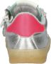 Nelson Kids leren sneakers wit zilver - Thumbnail 2
