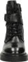 Nelson Kids leren veterboots zwart Meisjes Leer Effen 39 - Thumbnail 3