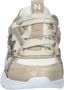 Nelson Kids sneakers beige wit Meisjes Imitatieleer 35 - Thumbnail 3