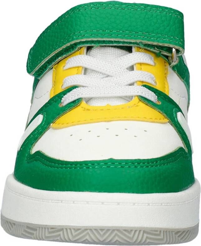 Nelson Kids sneakers groen wit geel