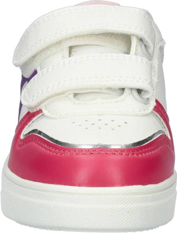 Nelson Kids sneakers wit oranje roze