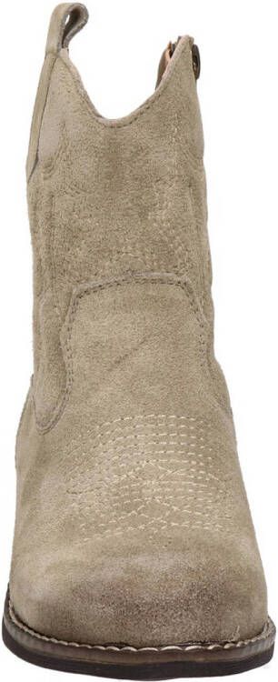 Nelson Kids suède cowboylaarzen beige