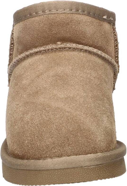 Nelson Kids suède enkelboots taupe