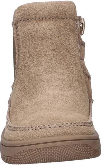 Nelson Kids suède enkelboots taupe