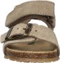 Nelson Kids suède sandalen beige Jongens Suede Effen 23 - Thumbnail 4