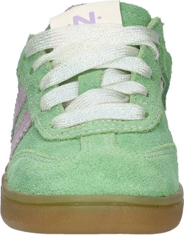 Nelson Kids suède sneakers groen