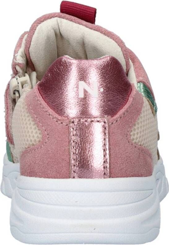 Nelson Kids suède sneakers roze