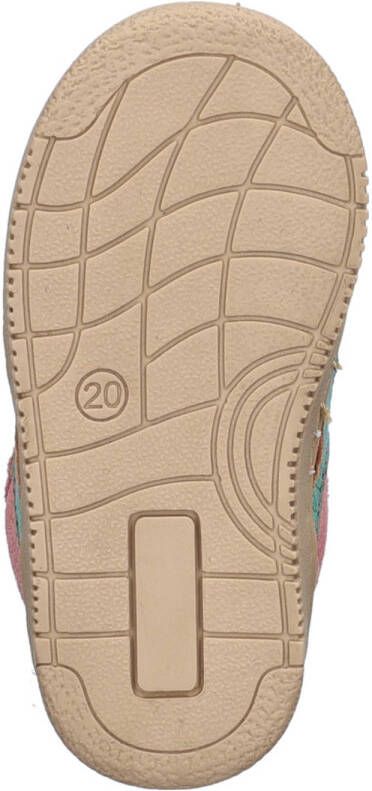 Nelson Kids suède sneakers roze