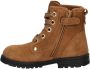 Nelson Kids suède veterboots cognac - Thumbnail 2