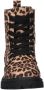 Nelson Kids veterboots met panterprint cognac zwart - Thumbnail 4