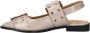 Nelson lak slingback loafers taupe - Thumbnail 3