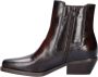 Nelson leren cowboylaarzen bruin - Thumbnail 2