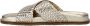 Nelson leren slippers goud - Thumbnail 3