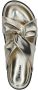 Nelson leren slippers goud - Thumbnail 4