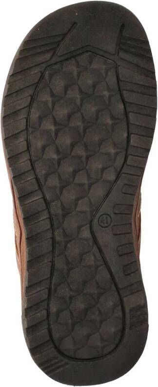 Nelson leren teenslippers cognac