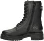 Nelson leren veterboots zwart - Thumbnail 2