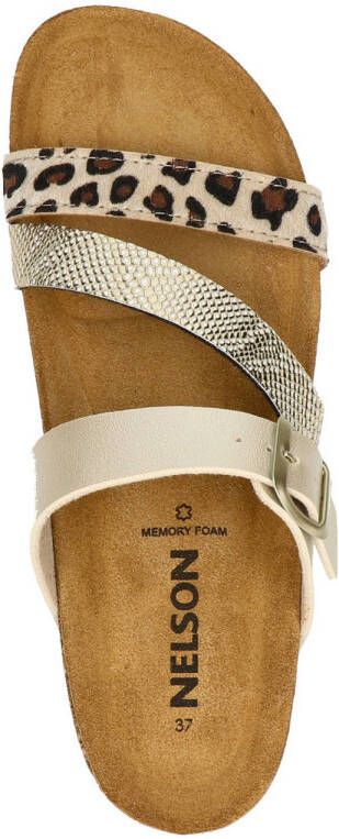 Nelson slippers goud