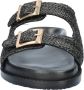 Nelson slippers zwart - Thumbnail 3