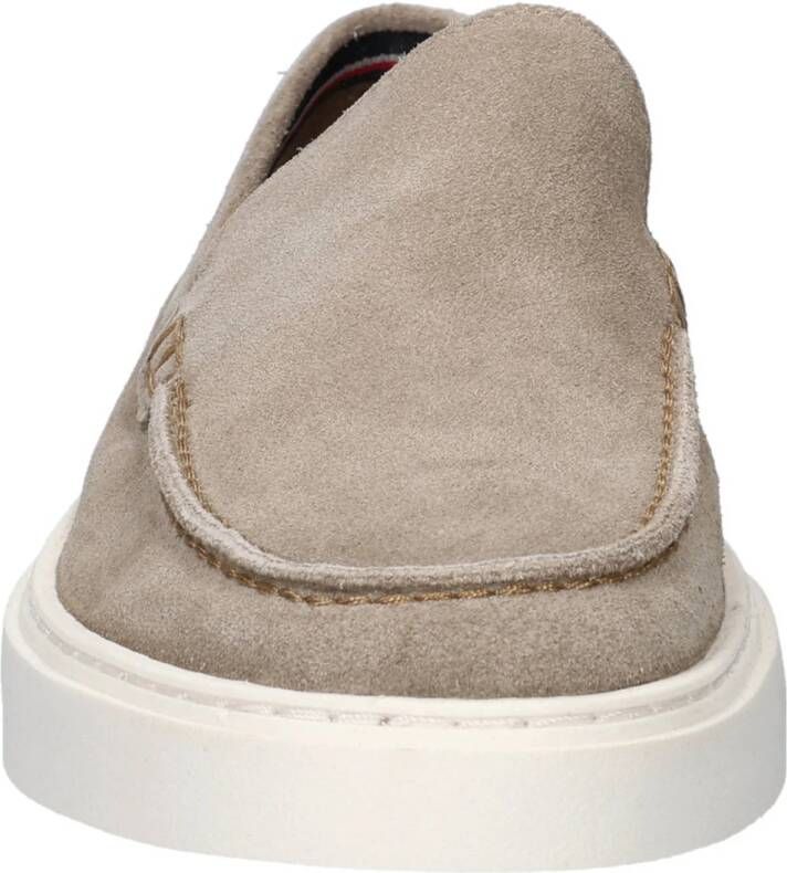 Nelson suède loafers beige