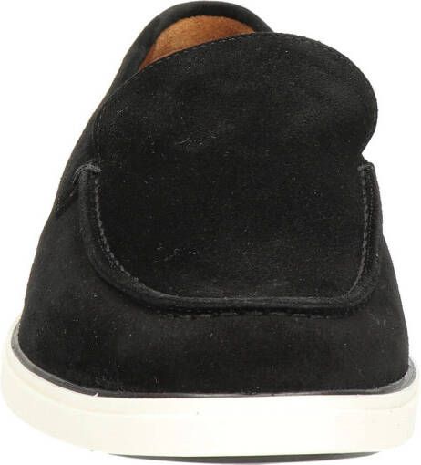 Nelson suède loafers zwart